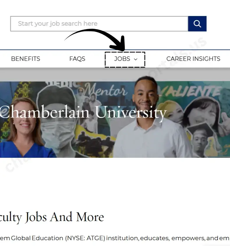 Click on Jobs