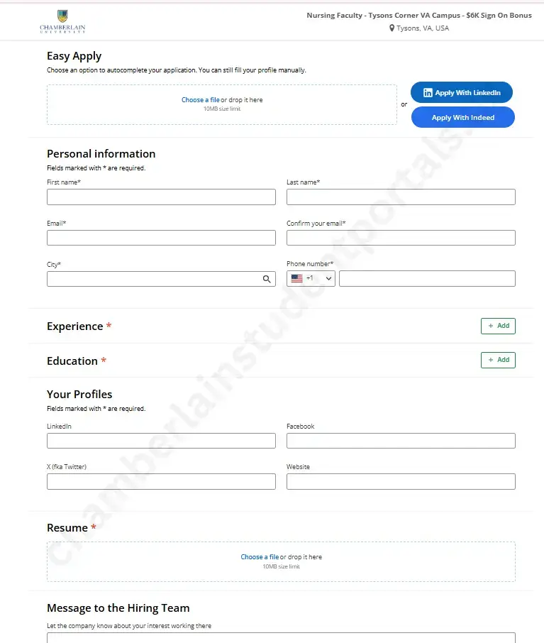 Fill Our Form