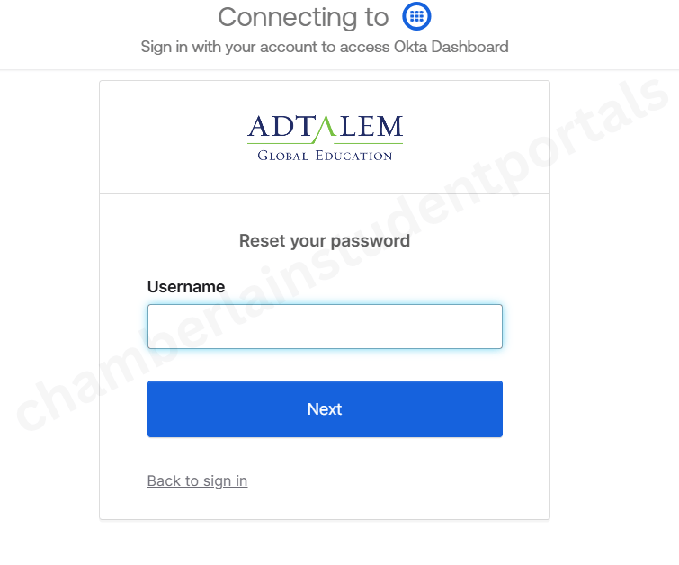 Chamberlain Student Portal
