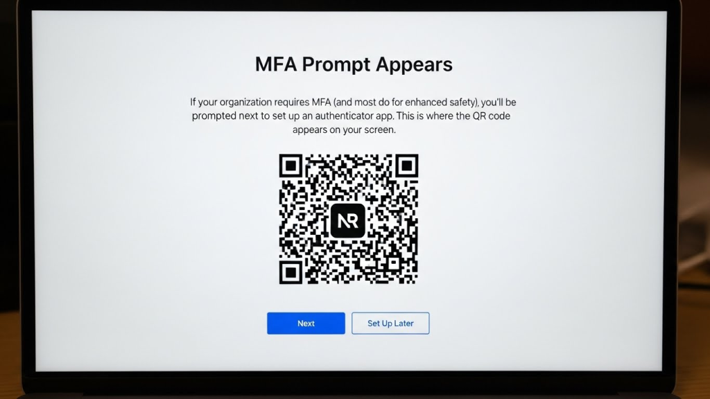 MFA Prompt Appears