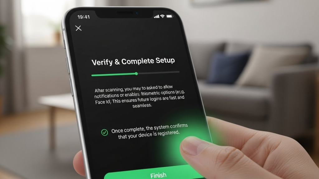 Verify & Complete Setup
