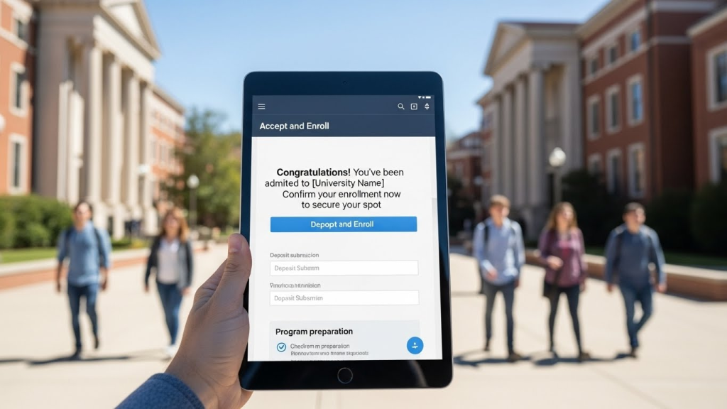  Acceptance and Enrollment